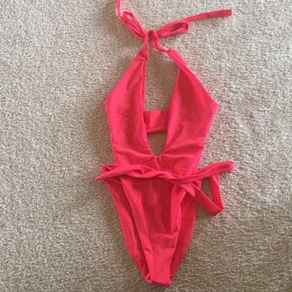 Orange Marbella Swimsuit - Picture 3 of 3